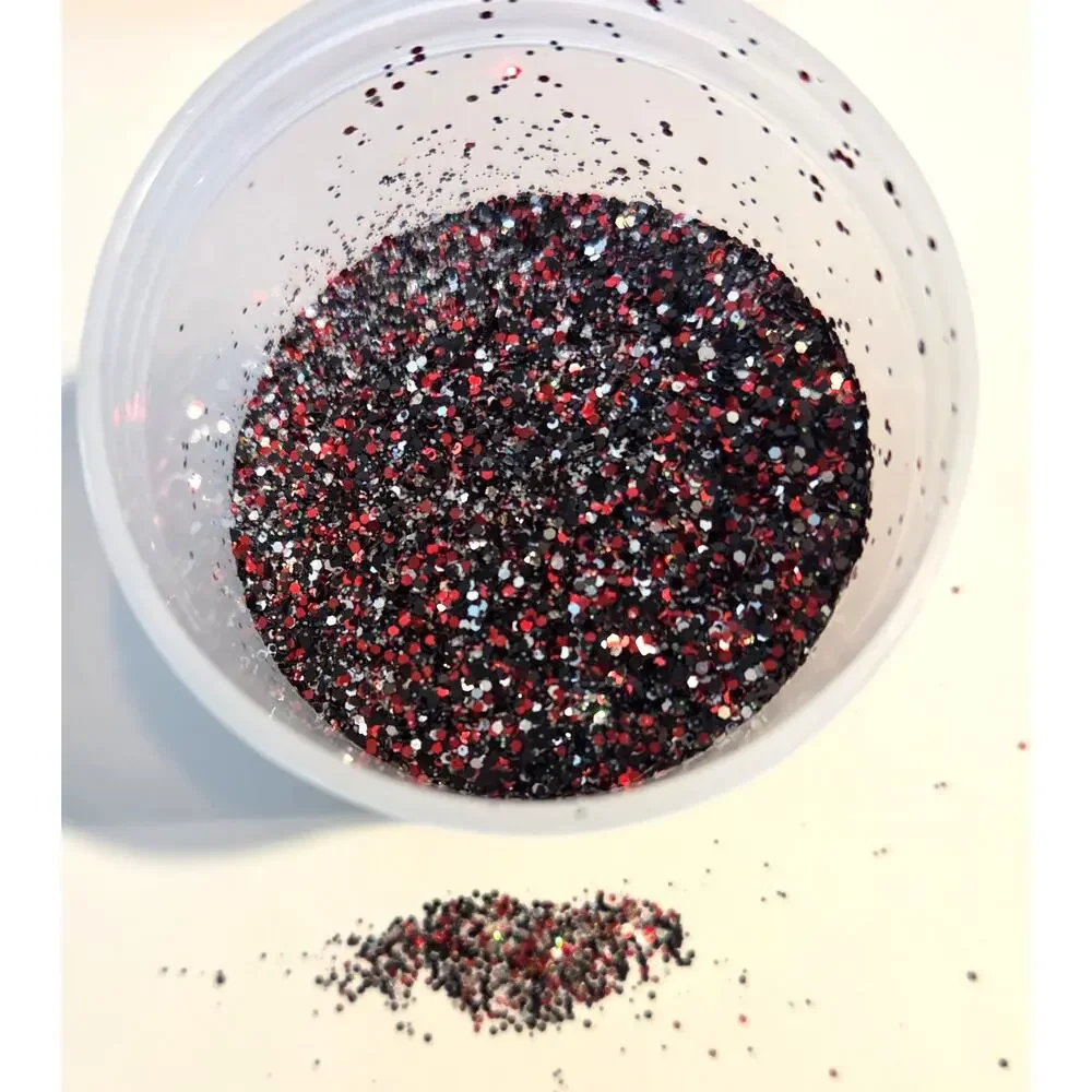 Glitter Lot Multi Colored Mixed Craft Art DIY Resin Cheer Scrapbooking